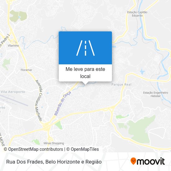 Rua Dos Frades mapa