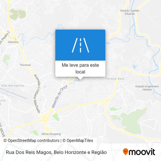 Rua Dos Reis Magos mapa