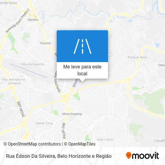 Rua Édson Da Silveira mapa