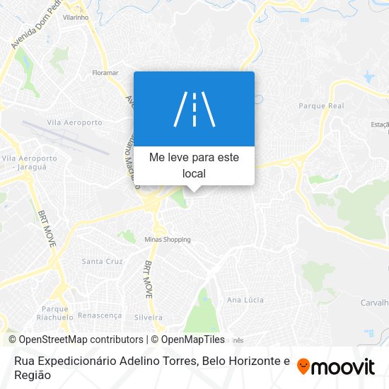 Rua Expedicionário Adelino Torres mapa