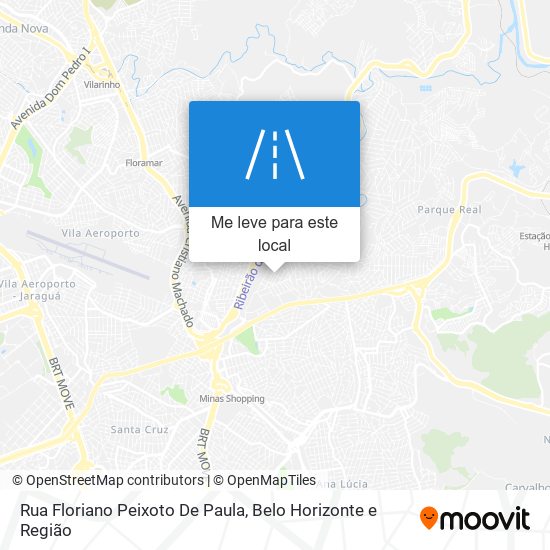 Rua Floriano Peixoto De Paula mapa