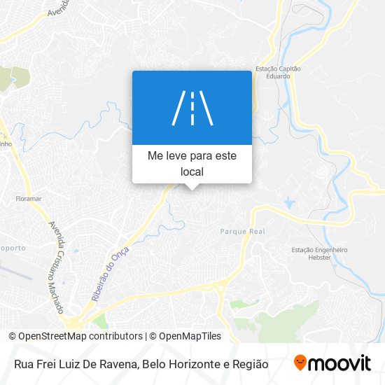 Rua Frei Luiz De Ravena mapa