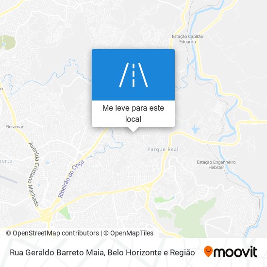 Rua Geraldo Barreto Maia mapa