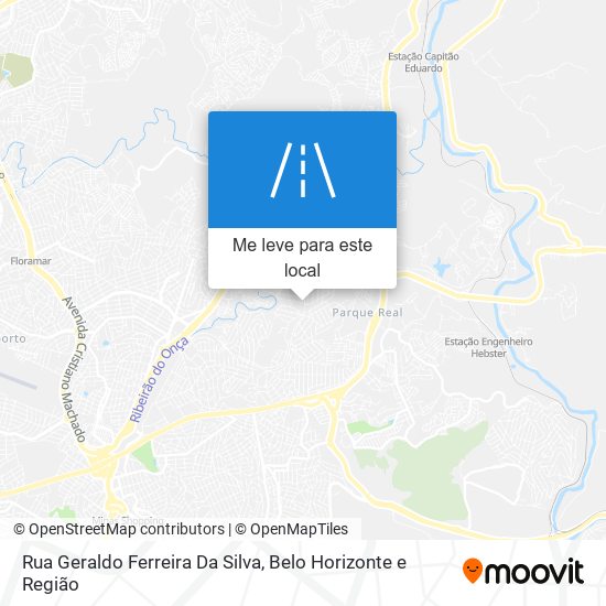 Rua Geraldo Ferreira Da Silva mapa