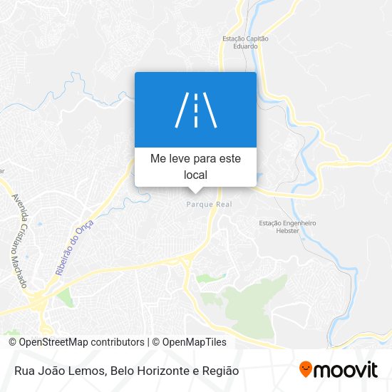 Rua João Lemos mapa