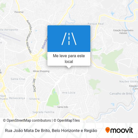 Rua João Mata De Brito mapa
