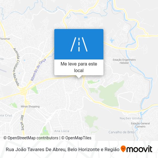 Rua João Tavares De Abreu mapa