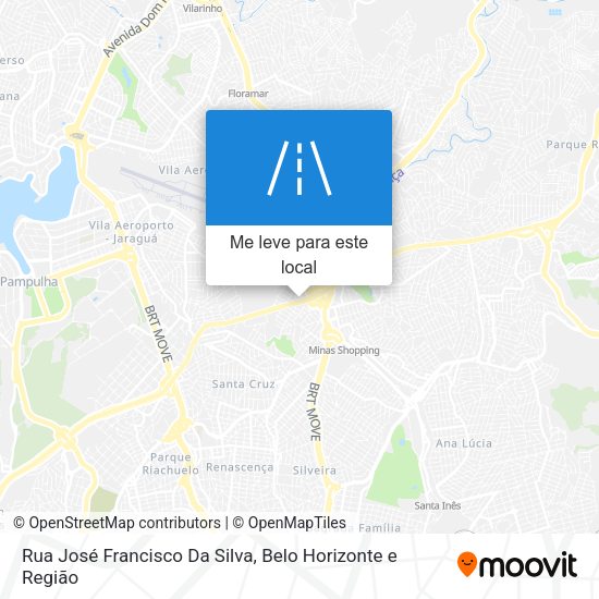Rua José Francisco Da Silva mapa