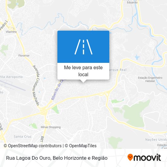 Rua Lagoa Do Ouro mapa