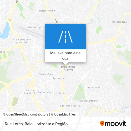 Rua Lorca mapa