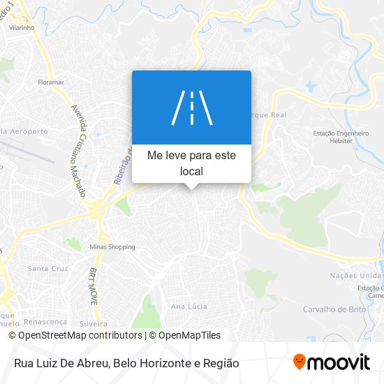 Rua Luiz De Abreu mapa