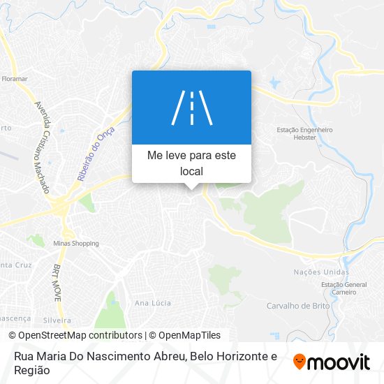 Rua Maria Do Nascimento Abreu mapa