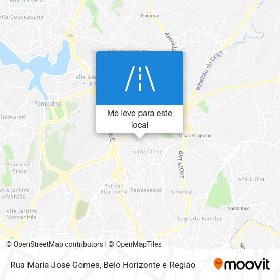 Rua Maria José Gomes mapa