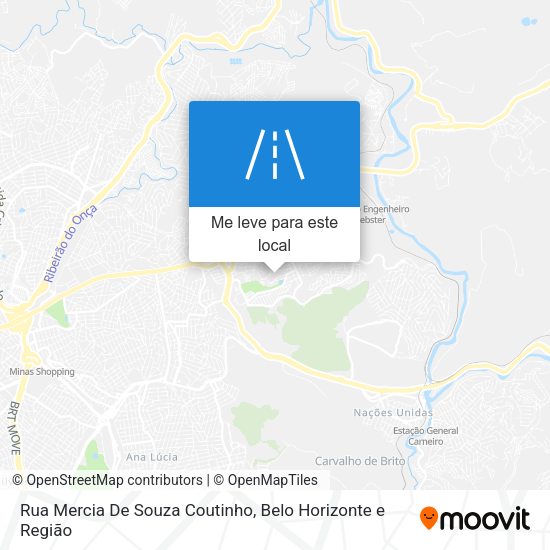 Rua Mercia De Souza Coutinho mapa