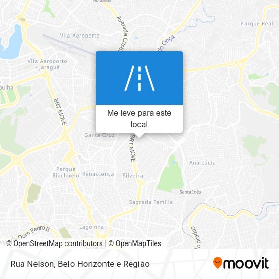 Rua Nelson mapa