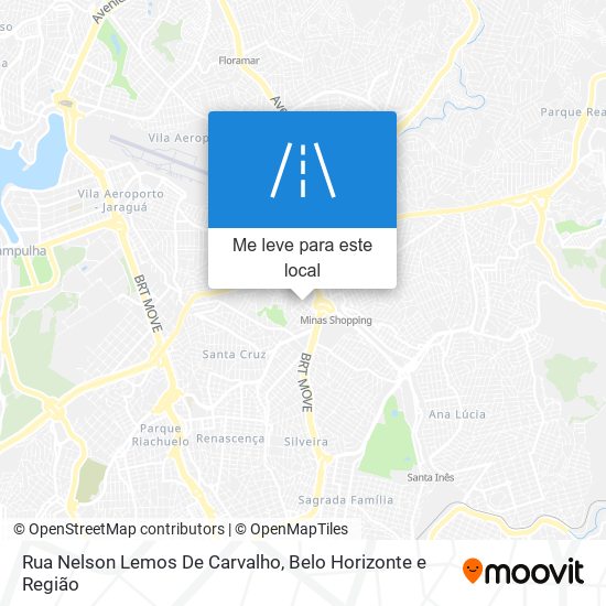 Rua Nelson Lemos De Carvalho mapa