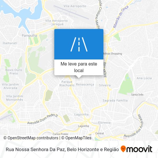 Rua Nossa Senhora Da Paz mapa