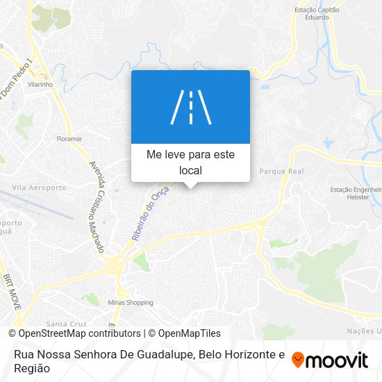 Rua Nossa Senhora De Guadalupe mapa