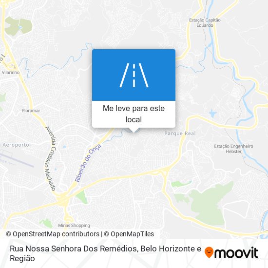 Rua Nossa Senhora Dos Remédios mapa