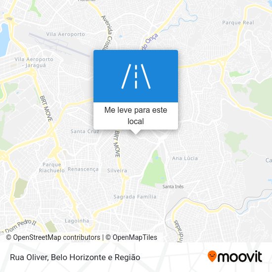 Rua Oliver mapa