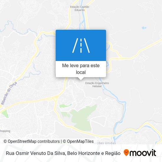 Rua Osmir Venuto Da Silva mapa