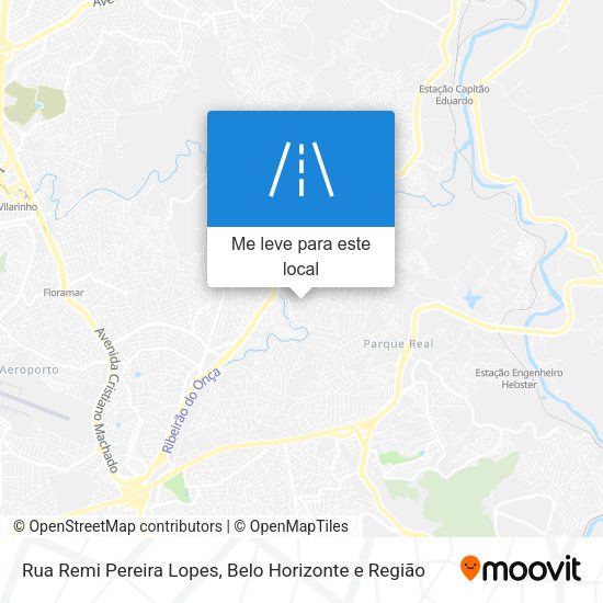 Rua Remi Pereira Lopes mapa