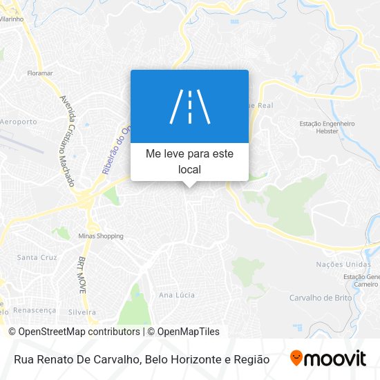 Rua Renato De Carvalho mapa