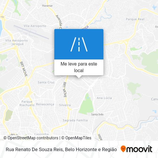 Rua Renato De Souza Reis mapa