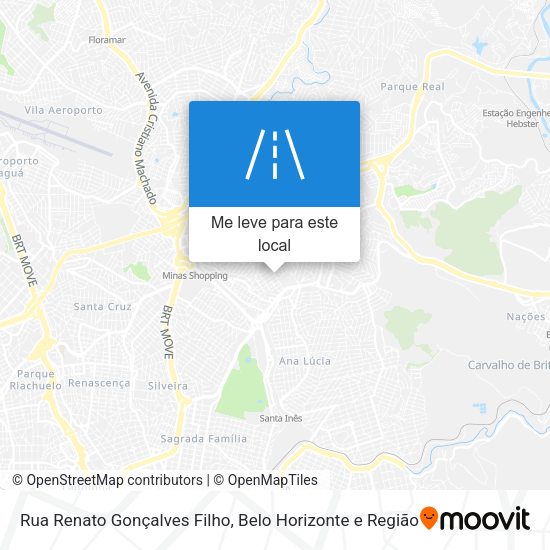 Rua Renato Gonçalves Filho mapa