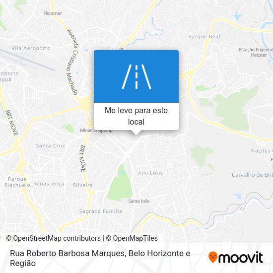 Rua Roberto Barbosa Marques mapa