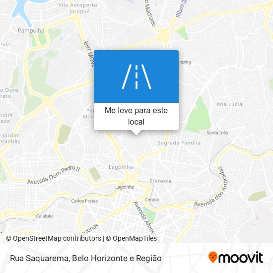 Rua Saquarema mapa