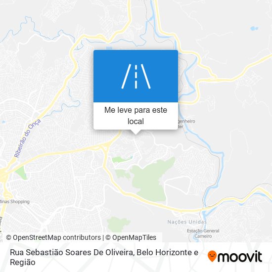 Rua Sebastião Soares De Oliveira mapa