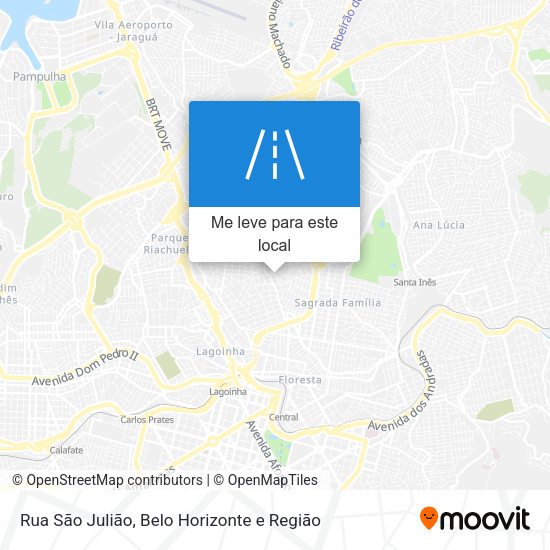 Rua São Julião mapa