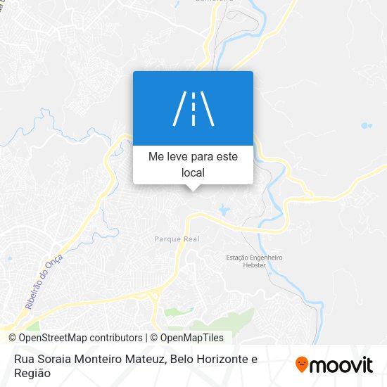 Rua Soraia Monteiro Mateuz mapa