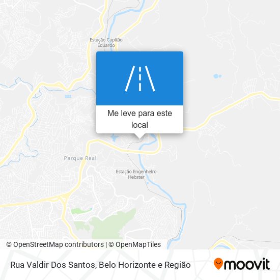 Rua Valdir Dos Santos mapa