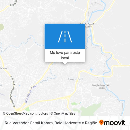 Rua Vereador Camil Karam mapa
