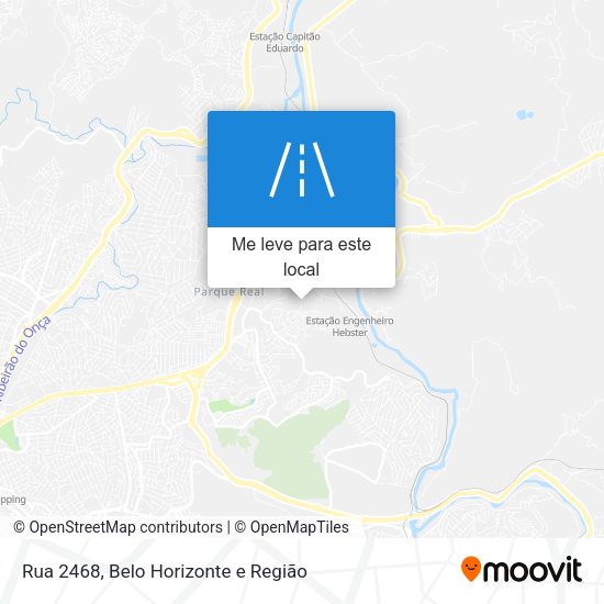 Rua 2468 mapa