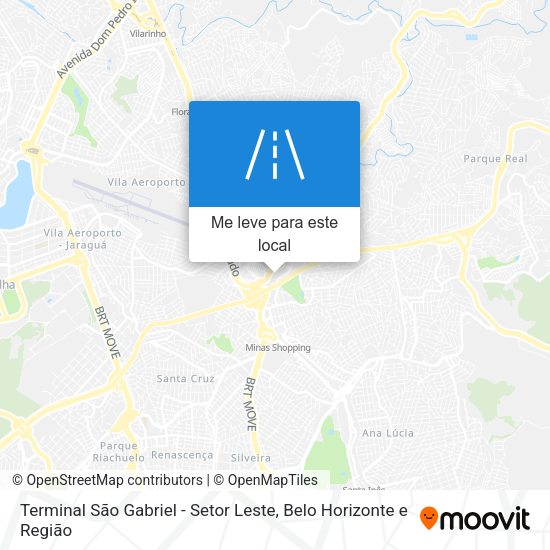 Terminal São Gabriel - Setor Leste mapa