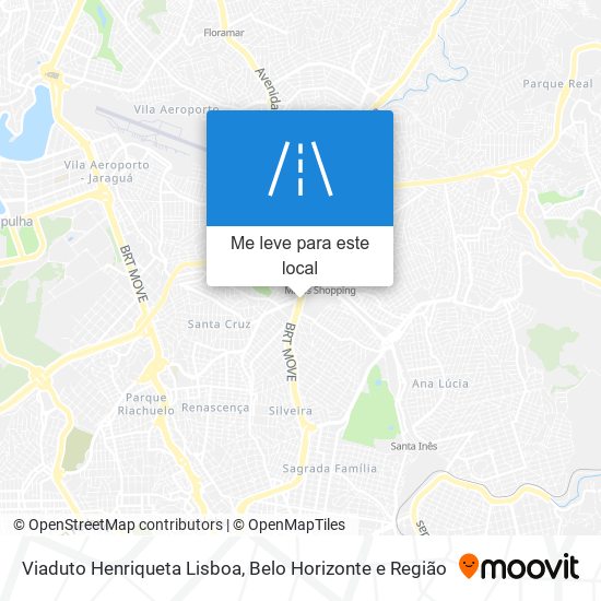 Viaduto Henriqueta Lisboa mapa