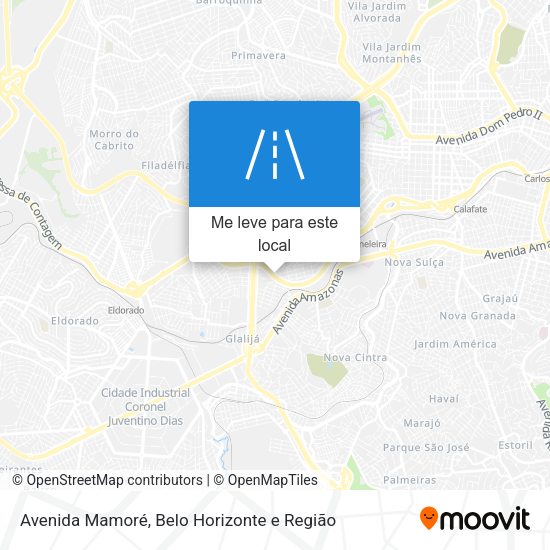 Avenida Mamoré mapa