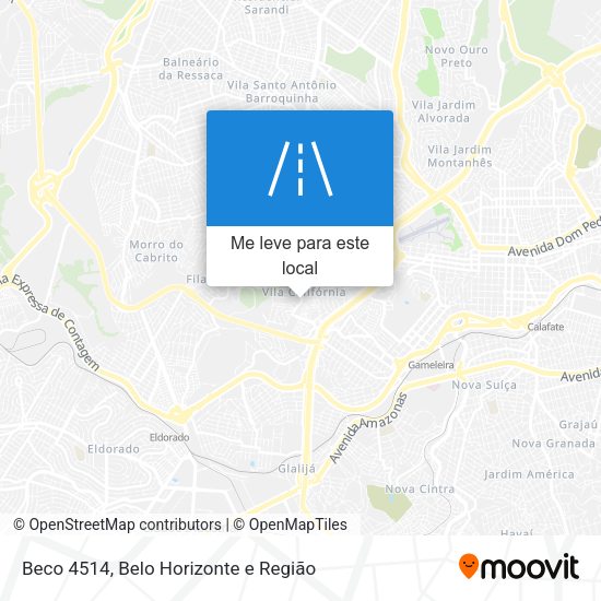 Beco 4514 mapa