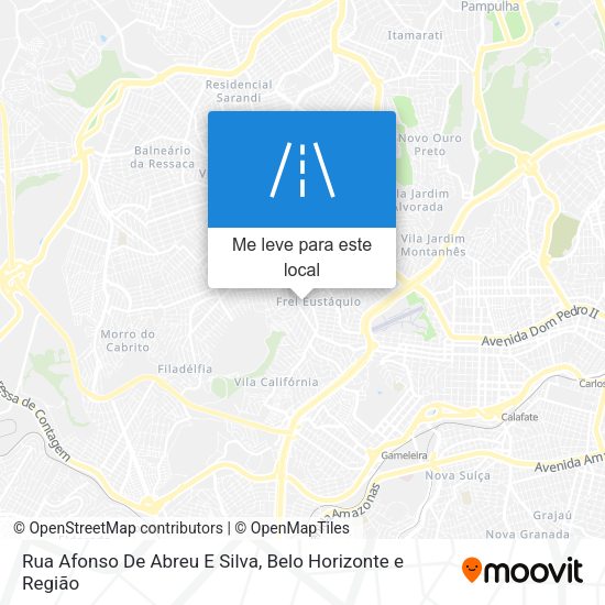 Rua Afonso De Abreu E Silva mapa