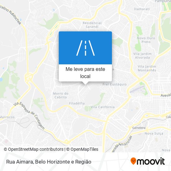 Rua Aimara mapa