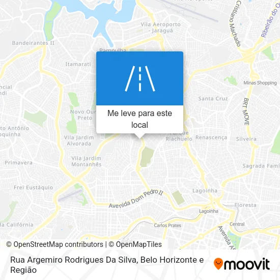 Rua Argemiro Rodrigues Da Silva mapa