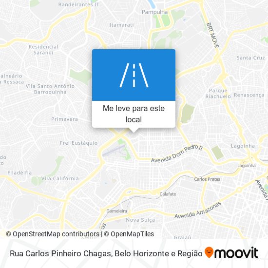 Rua Carlos Pinheiro Chagas mapa