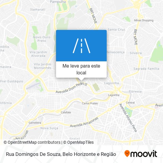 Rua Domingos De Souza mapa