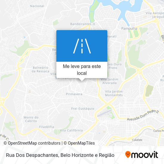 Rua Dos Despachantes mapa