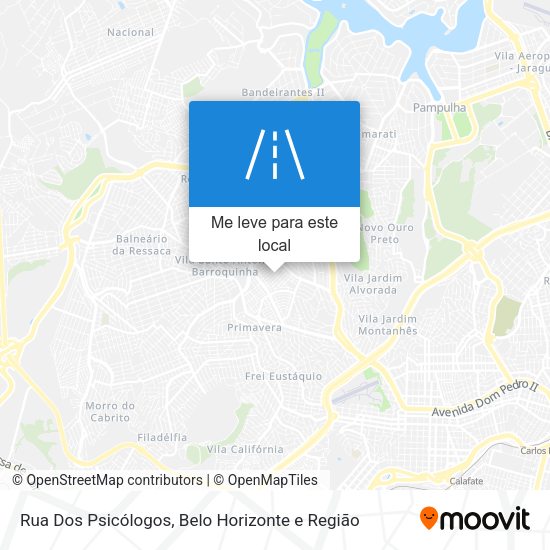 Rua Dos Psicólogos mapa