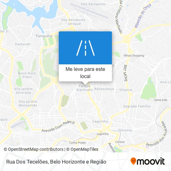 Rua Dos Tecelões mapa