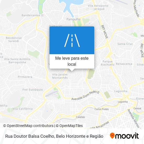 Rua Doutor Balsa Coelho mapa